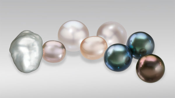 Pearl Types - Akoya, South Sea, Tahitian and Freshwater