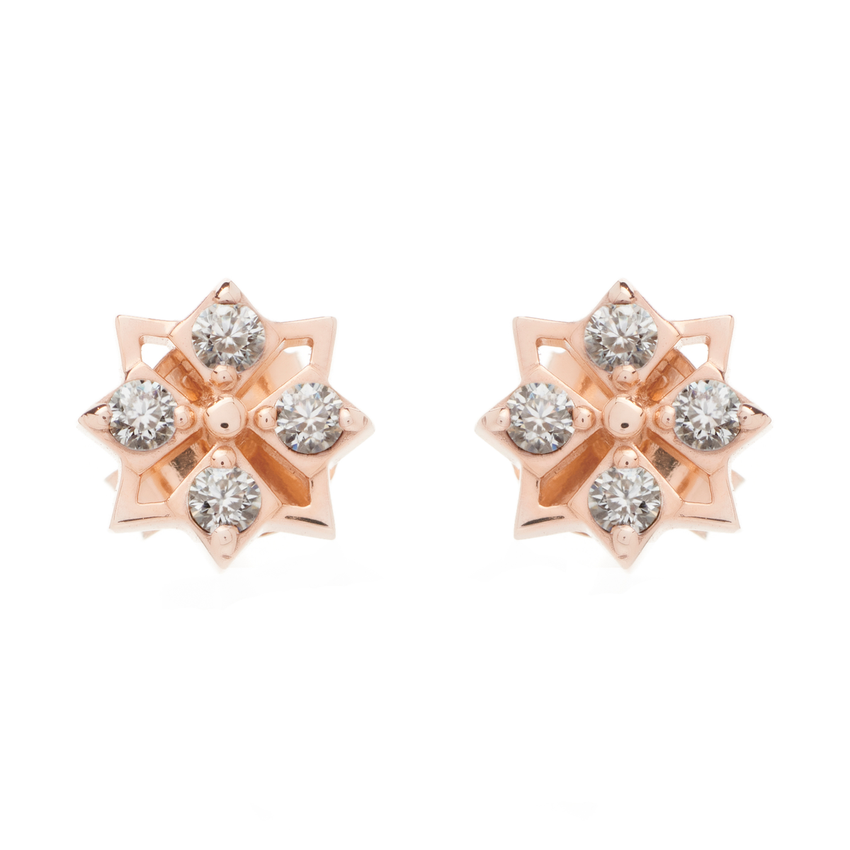 Star Mini Studs (18K Gold) - Carrie K.