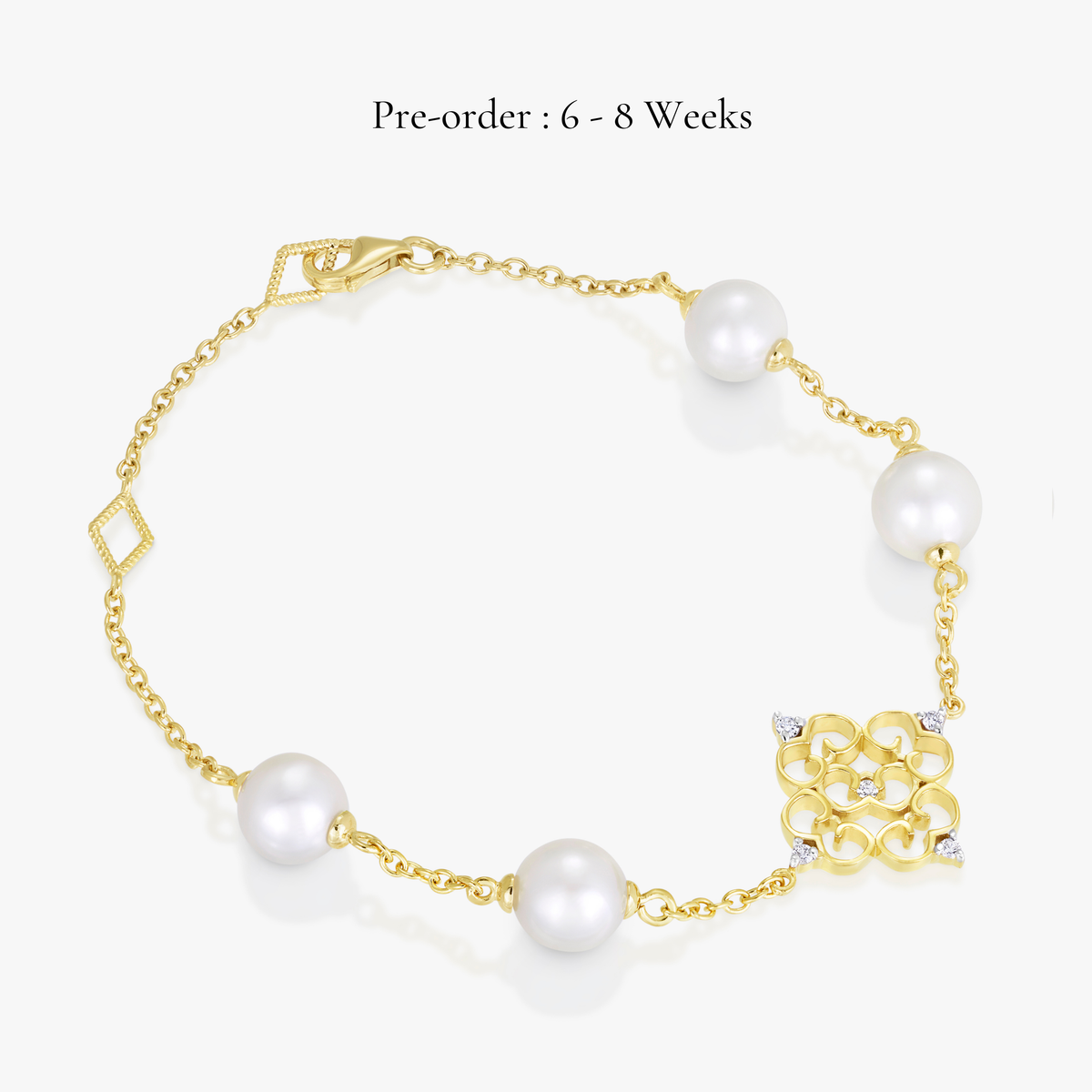 Blessings Pearl Bracelet (18K Gold) - Carrie K.