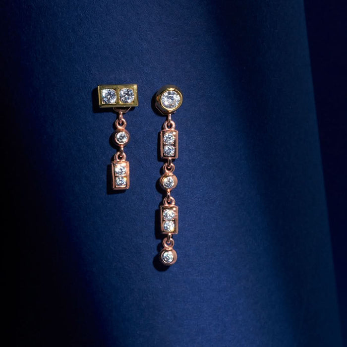 Code Dot Stud (14K Gold) - Carrie K.