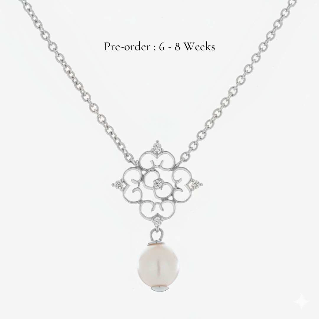 Blessings Pearl Necklace (14K Gold) - Carrie K.