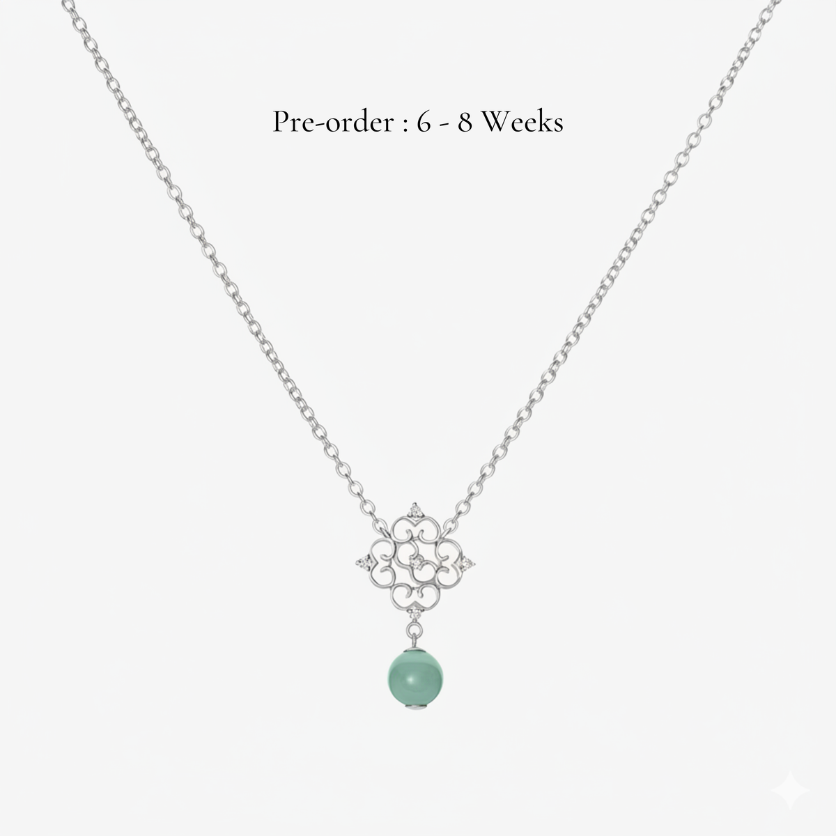 Blessings Jade Necklace (18K Gold) - Carrie K.