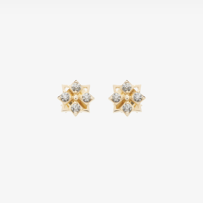 Star Mini Studs (9K Gold) - Carrie K.