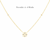 Star Mini Necklace (18K Gold) - Carrie K.