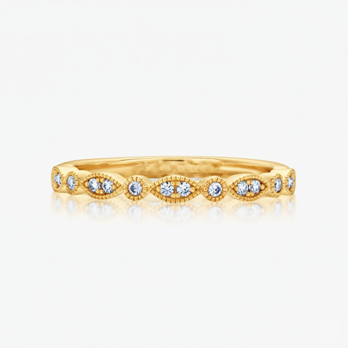 Achernar Half Eternity Ring