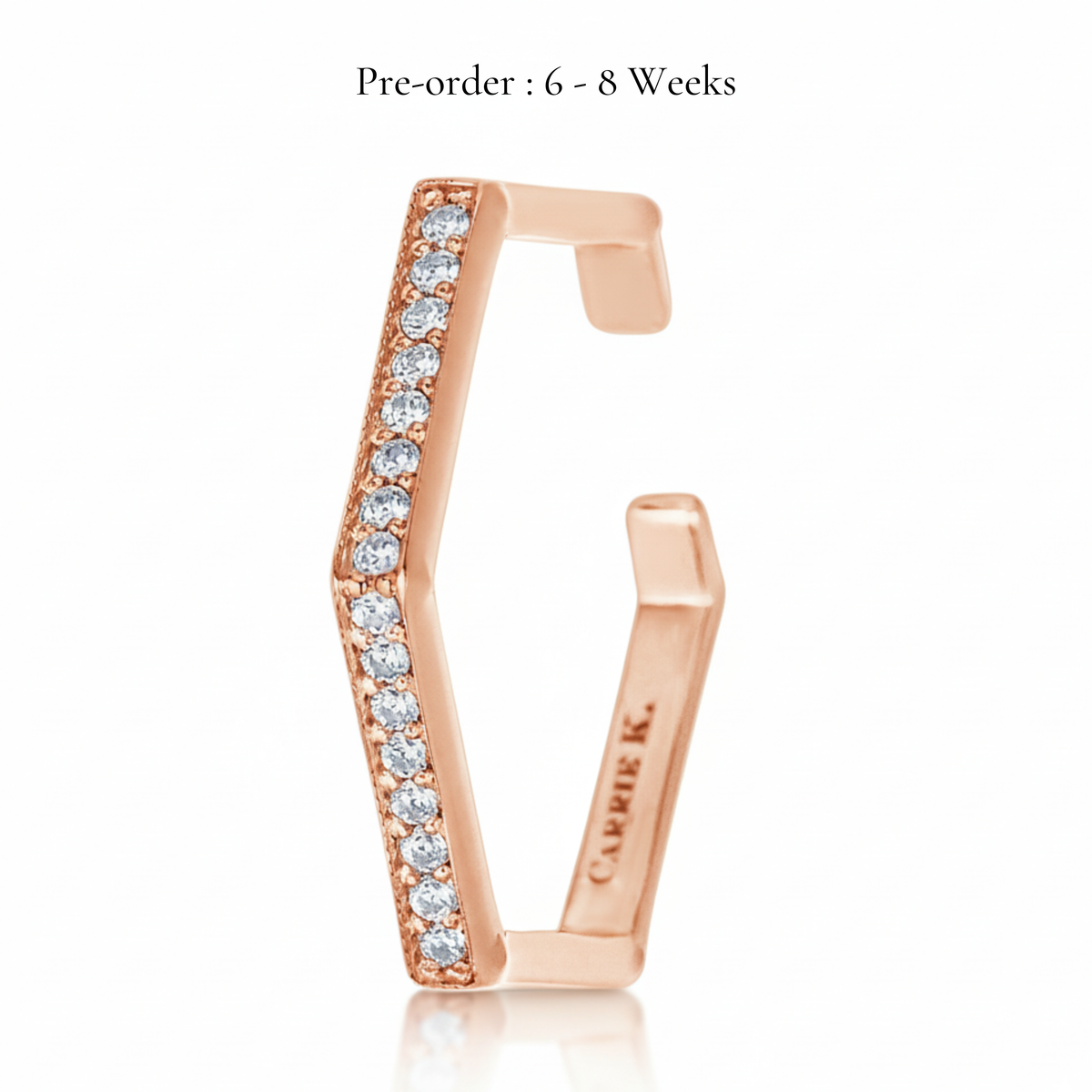 Hexa Ear Cuff (18K Gold) - Carrie K.
