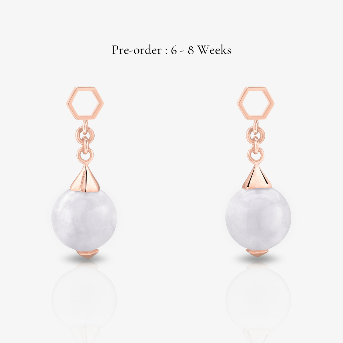 Jade Ear Drops (18K Gold) - Carrie K.