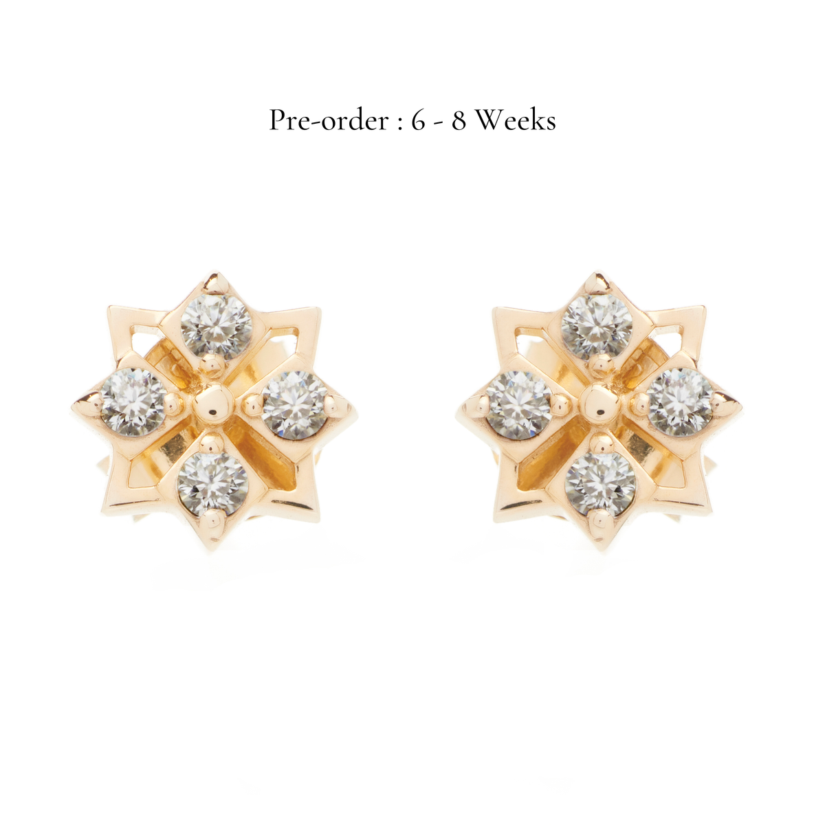 Star Mini Studs (18K Gold) - Carrie K.