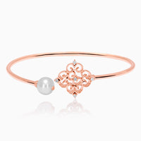 Blessings Pearl Twisty Bangle - Carrie K.