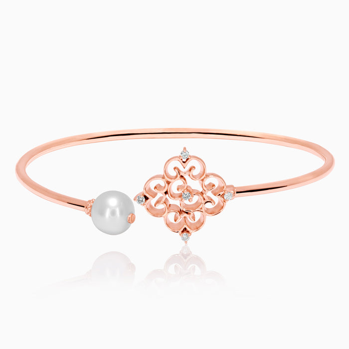 Blessings Pearl Twisty Bangle - Carrie K.