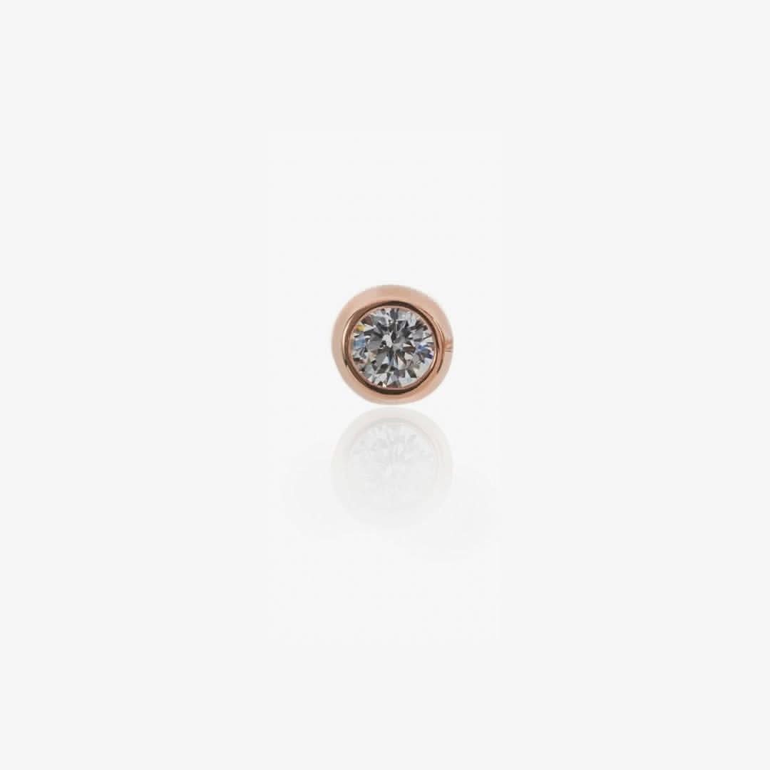 Code Dot Stud (14K Gold) - Carrie K.
