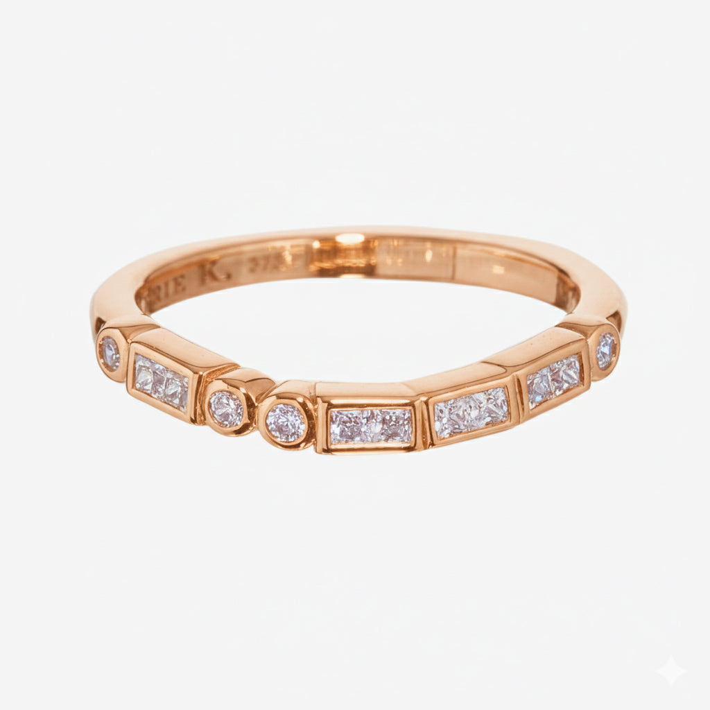 Morse Bezel Nesting Ring - Carrie K.