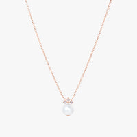 Star Mini Pearl Necklace (18K Gold) - Carrie K.
