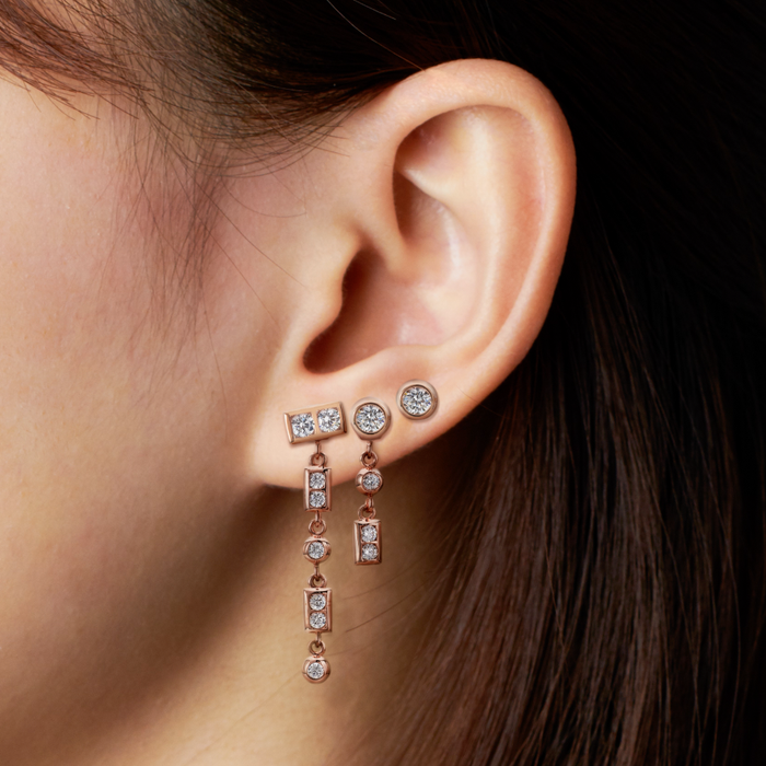 Code Dot Stud (14K Gold) - Carrie K.