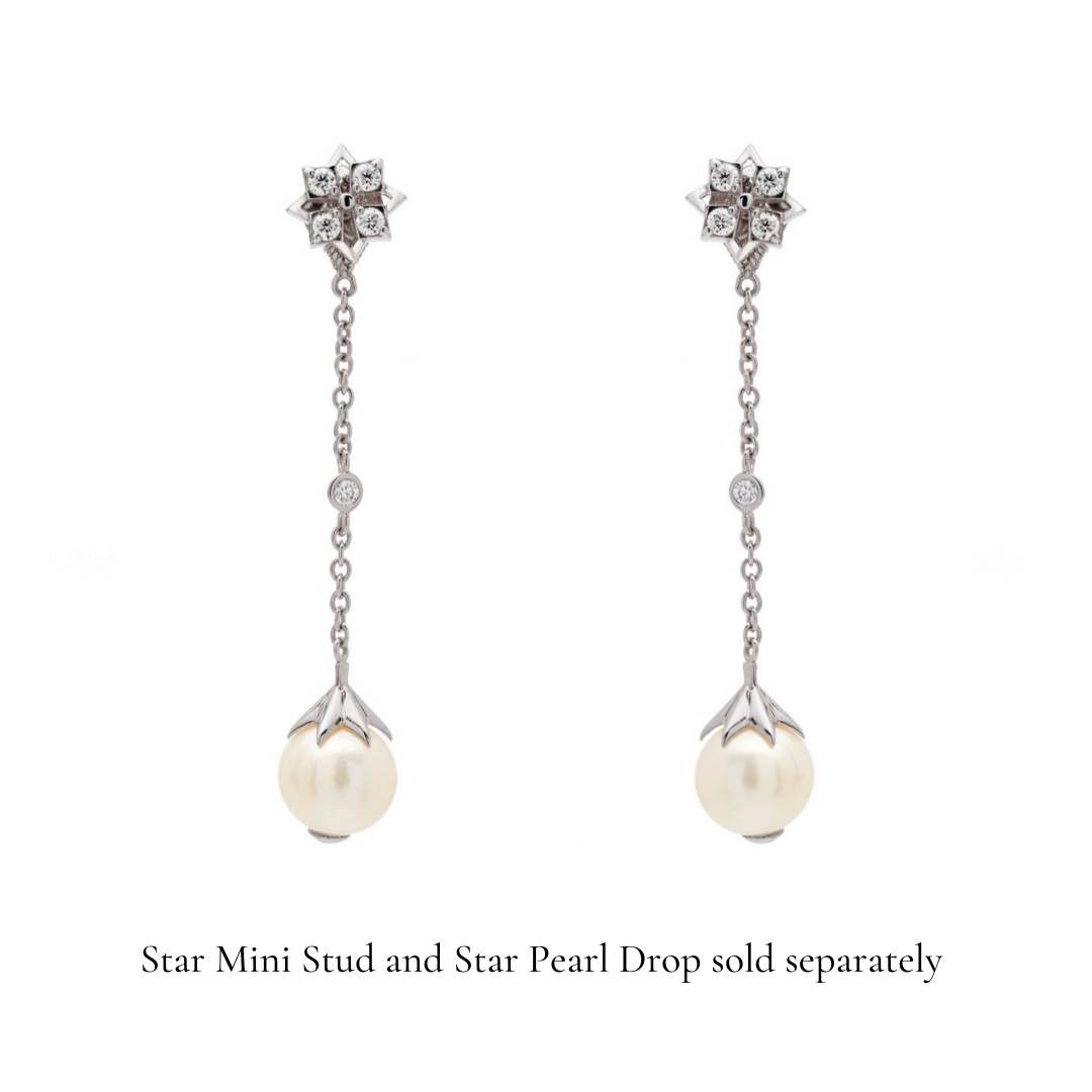Pearl Long Drop (9K Gold) - Carrie K.