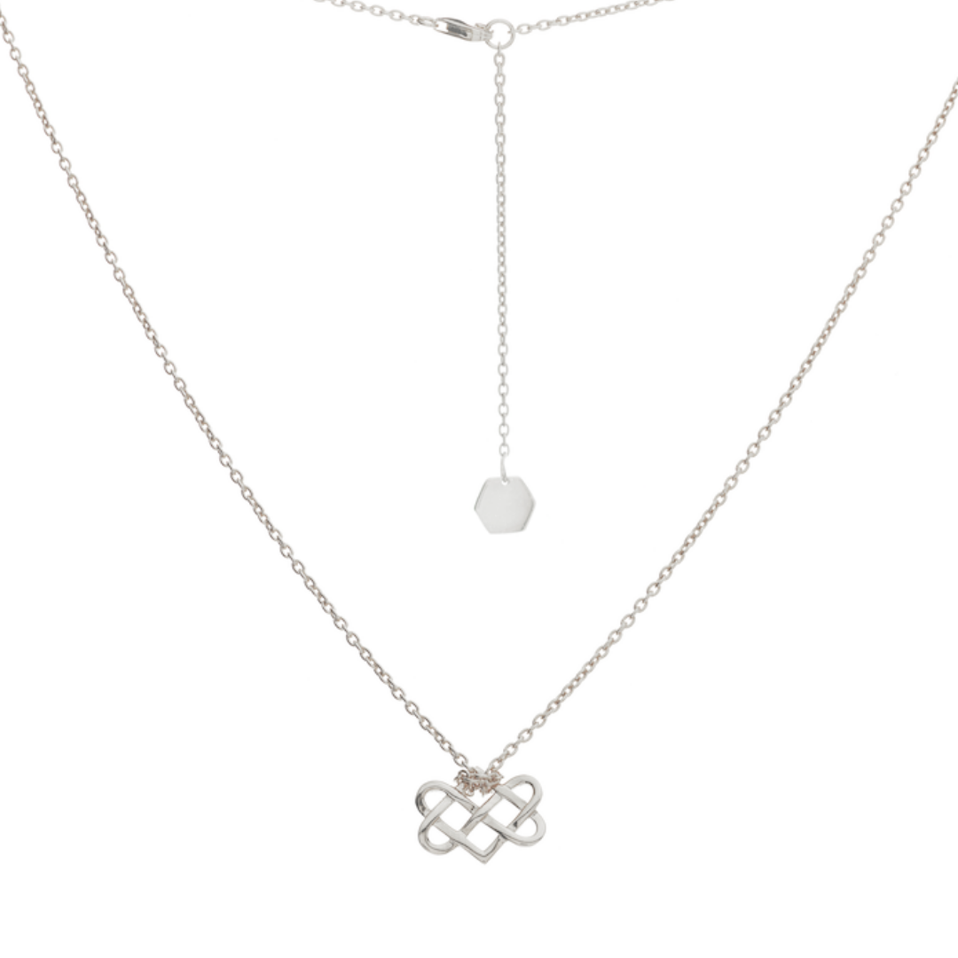 Mini Love Knot Necklace - Carrie K. 