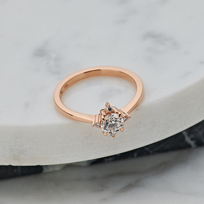 0.52ct Lab-Grown Diamond North Star Ring - Carrie K. 