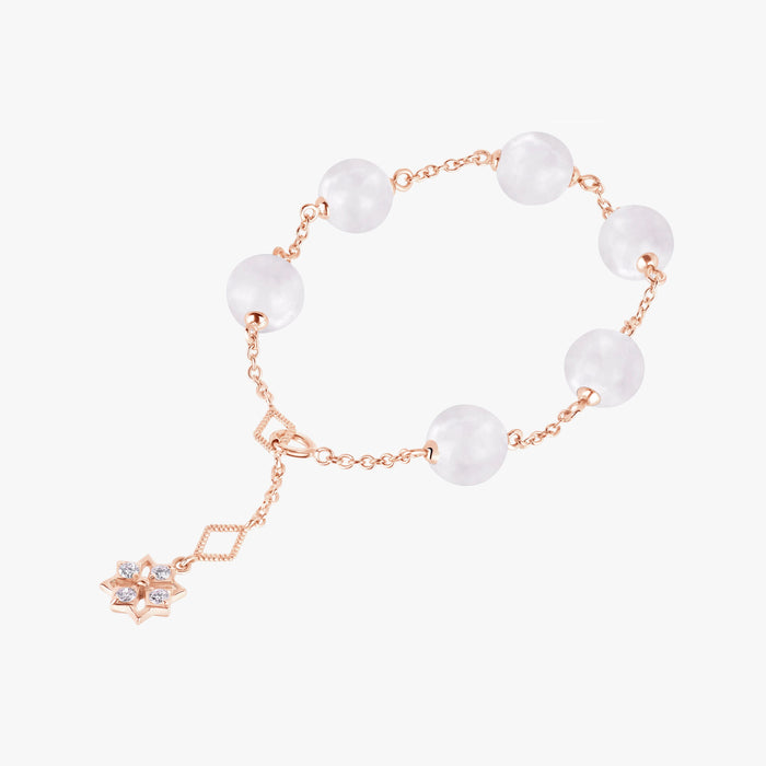 Star Mini Jade Bracelet (14K Gold) - Carrie K.