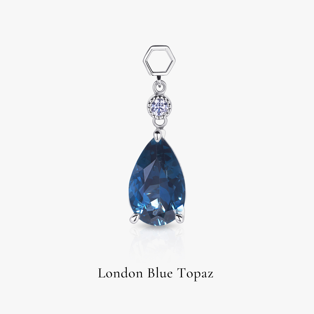 Pear Brilliant Ear Drop (14K Gold) - Carrie K.