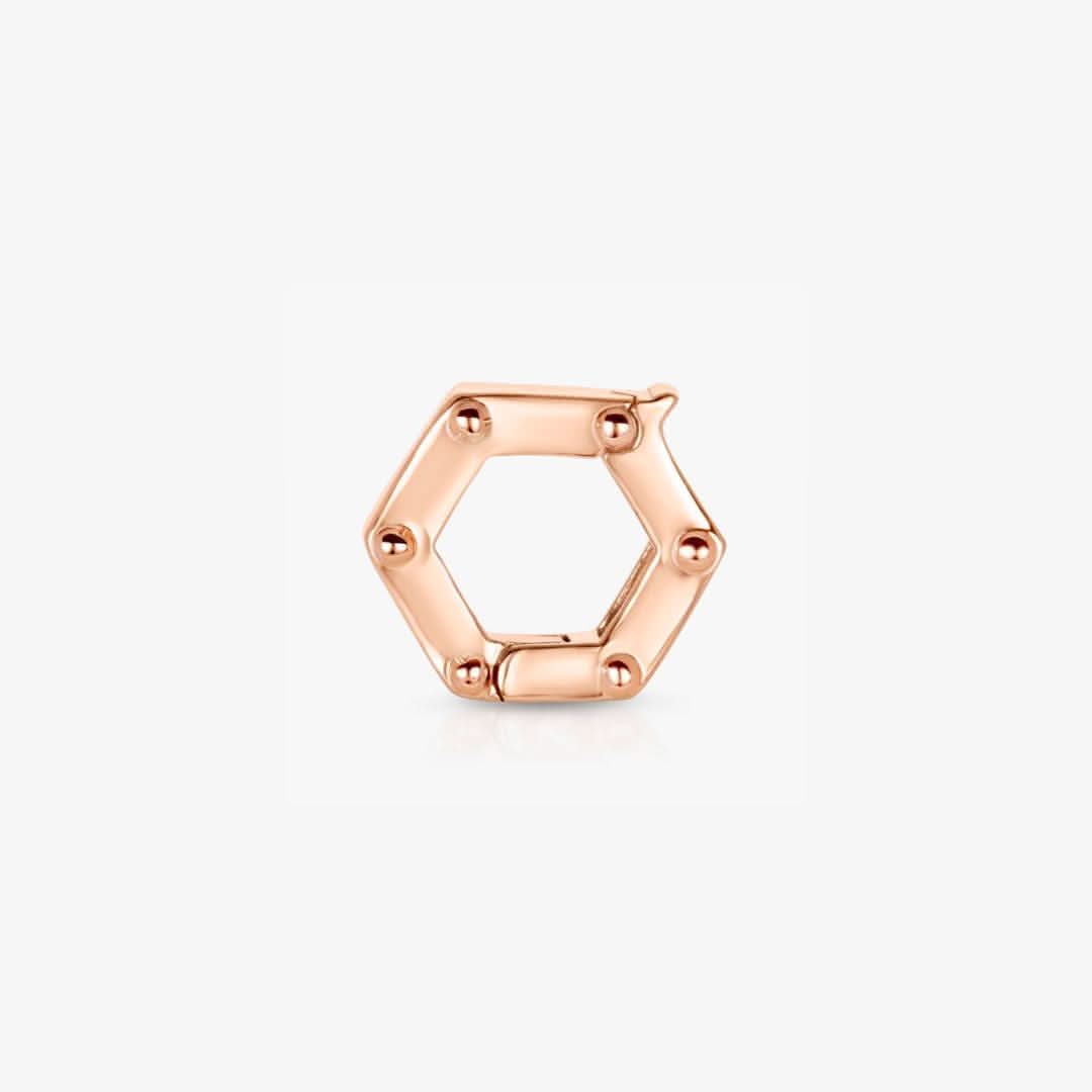 Hexa Bail Clip (14K Gold) - Carrie K.