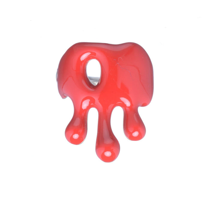 Spilled Red Ring - Carrie K.