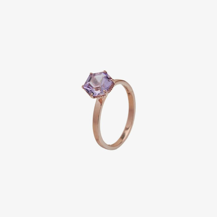 Baby Hexa Ring (9K Gold) - Carrie K.