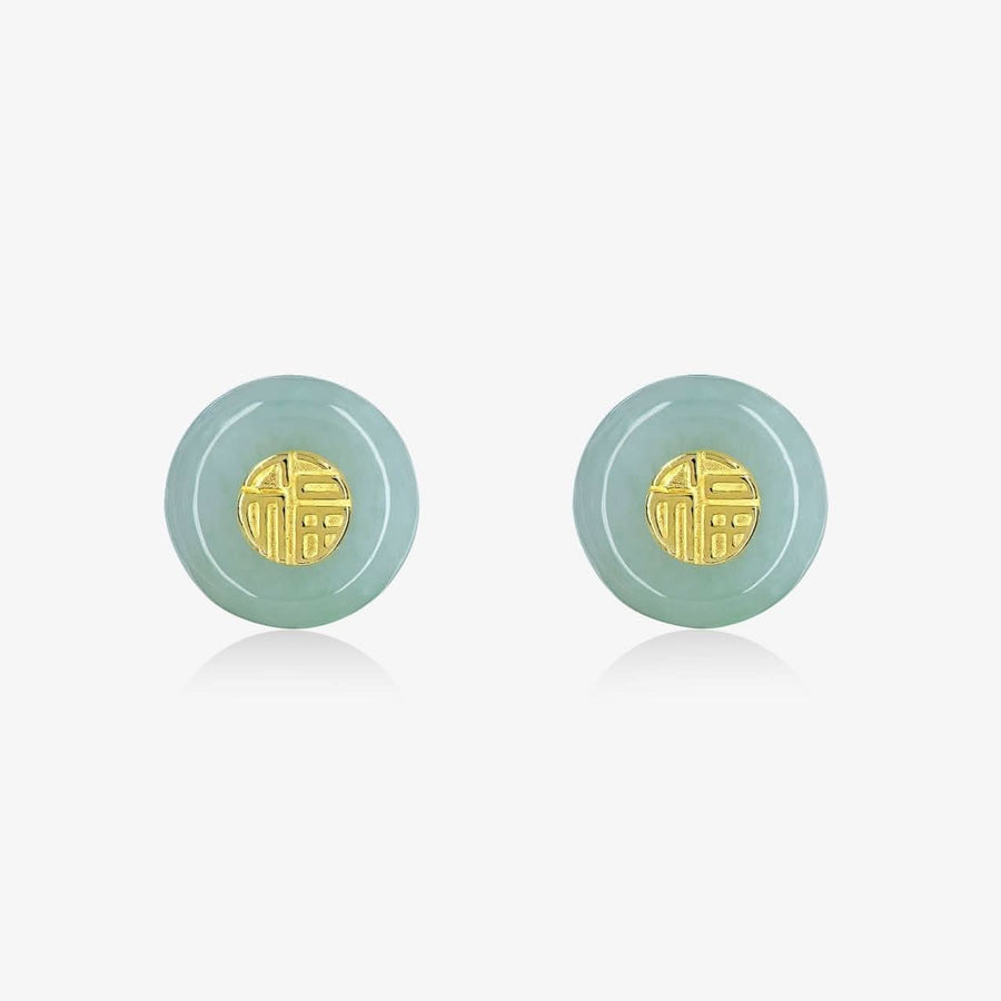 Fu Ear Studs (14K Gold) - Carrie K.