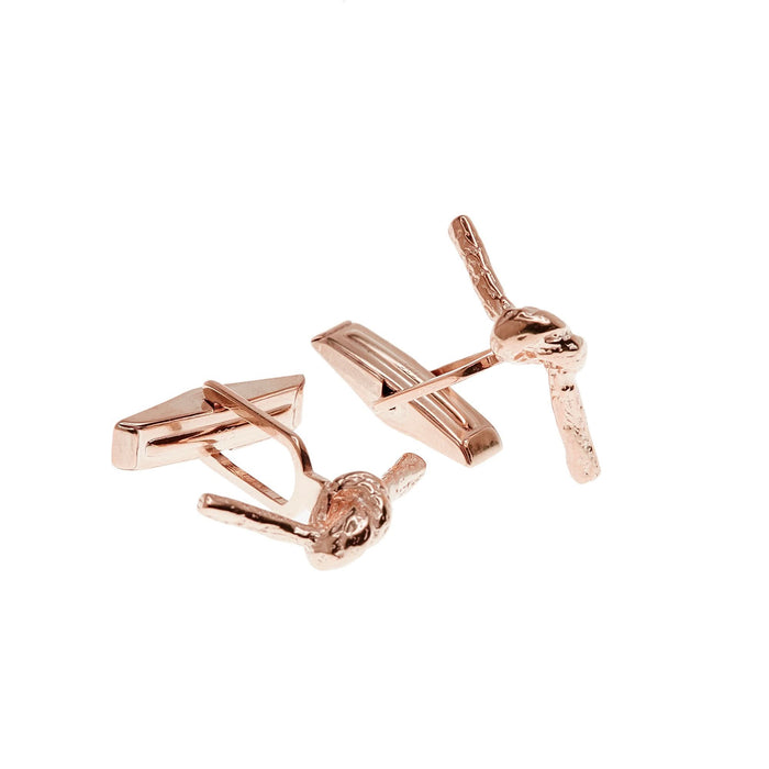 Forget Me Knot Cufflinks - Carrie K.