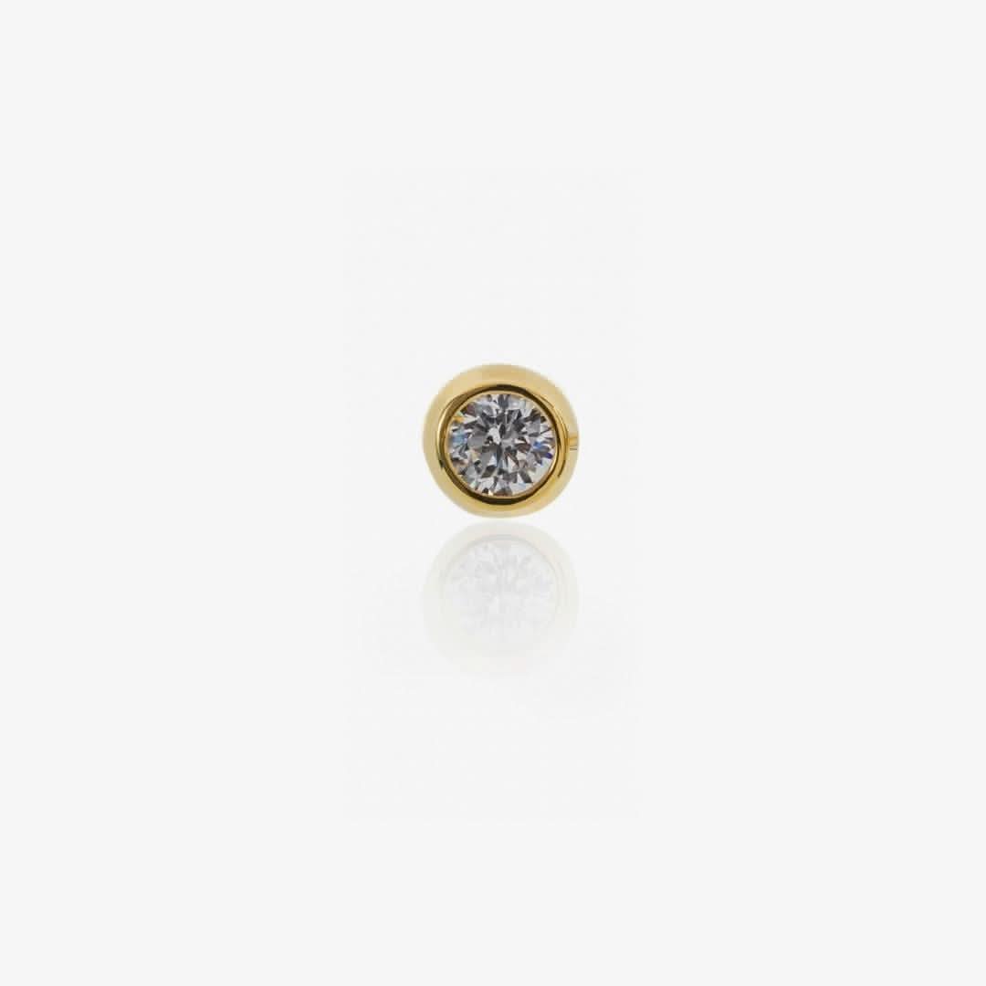 Code Dot Stud (14K Gold) - Carrie K.