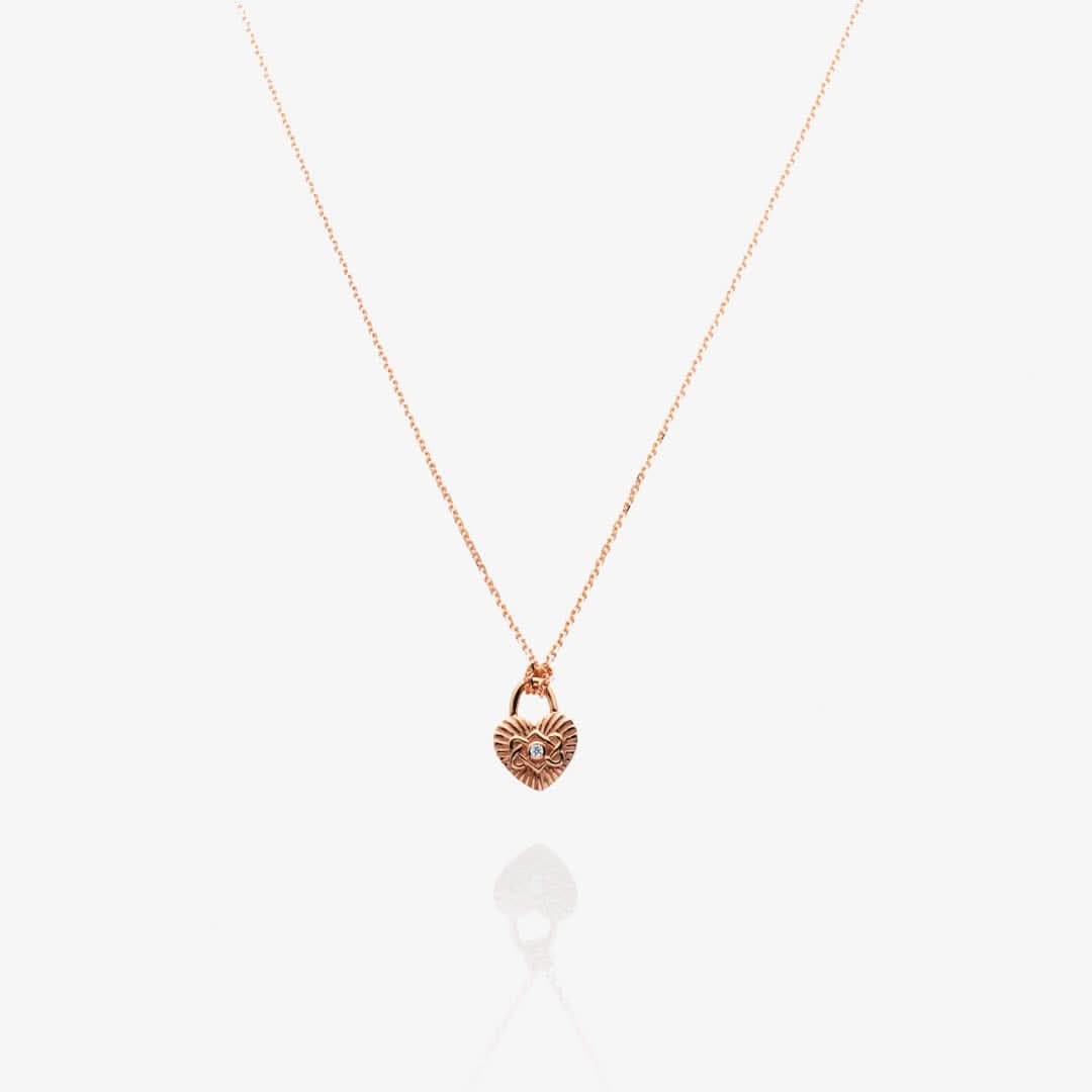 Love Knot Necklace (14K Gold) - Carrie K.