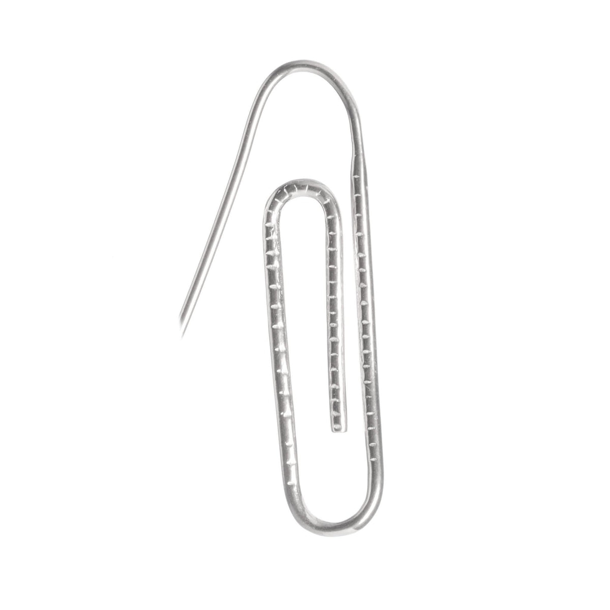Reborn Paper Clip Earring - Carrie K.