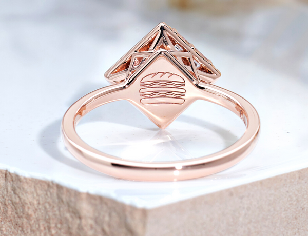 Vintage Infinity Diamond Engagement Ring, Two Tone Wedding Ring, Designer  Diamond Ring, Solitaire Moissanite Ring, Anniversary Ring Women - Etsy | Diamond  rings design, Engagement rings, Unique diamond rings
