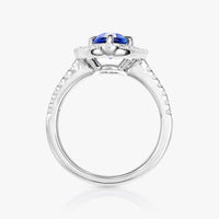 1.36ct Blue Sapphire Plenitude Ring