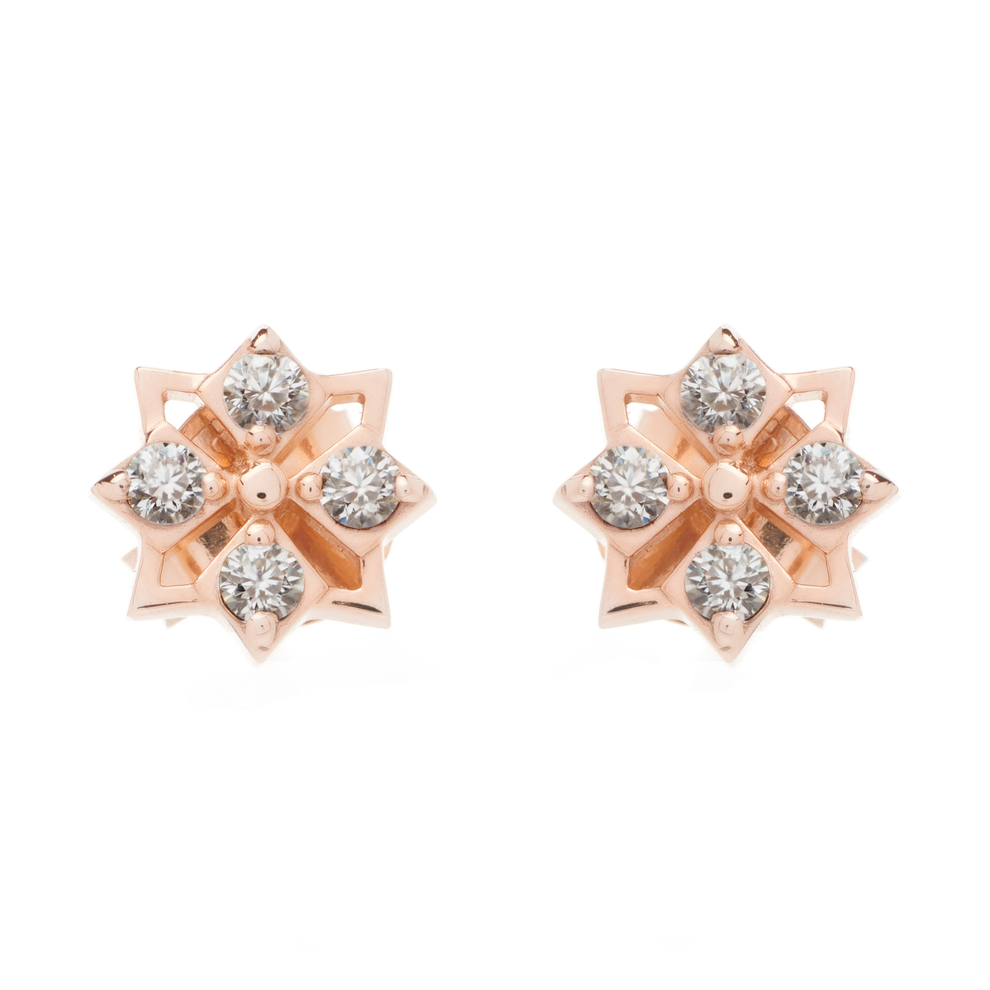 Star Mini Studs (18K Gold)