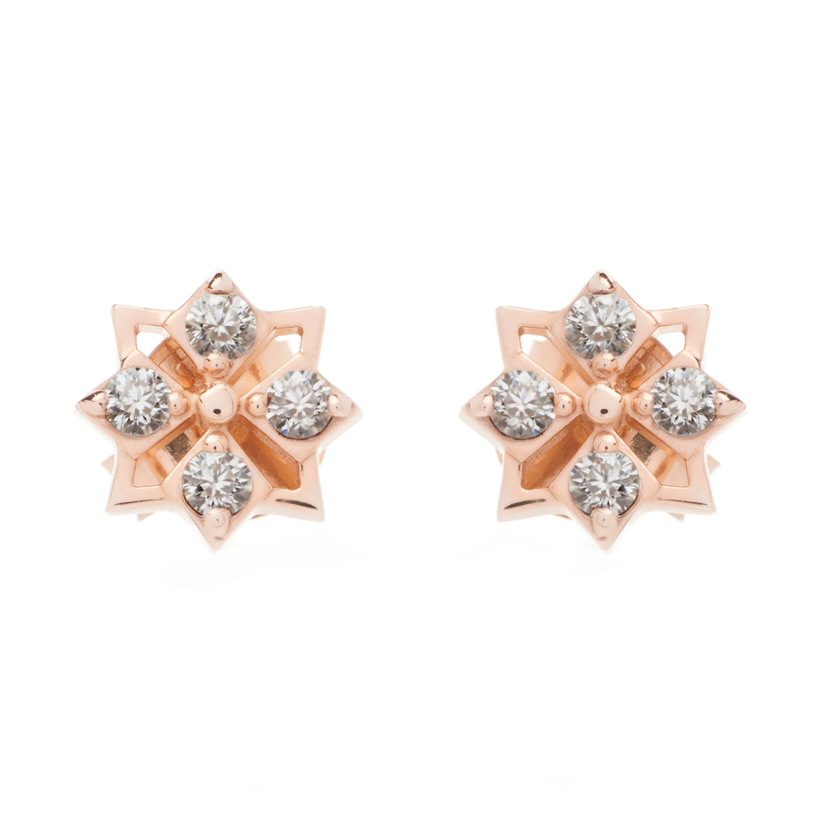 Star Mini Studs (14K Gold)