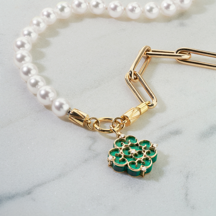 Blessings Malachite Charm - Carrie K.