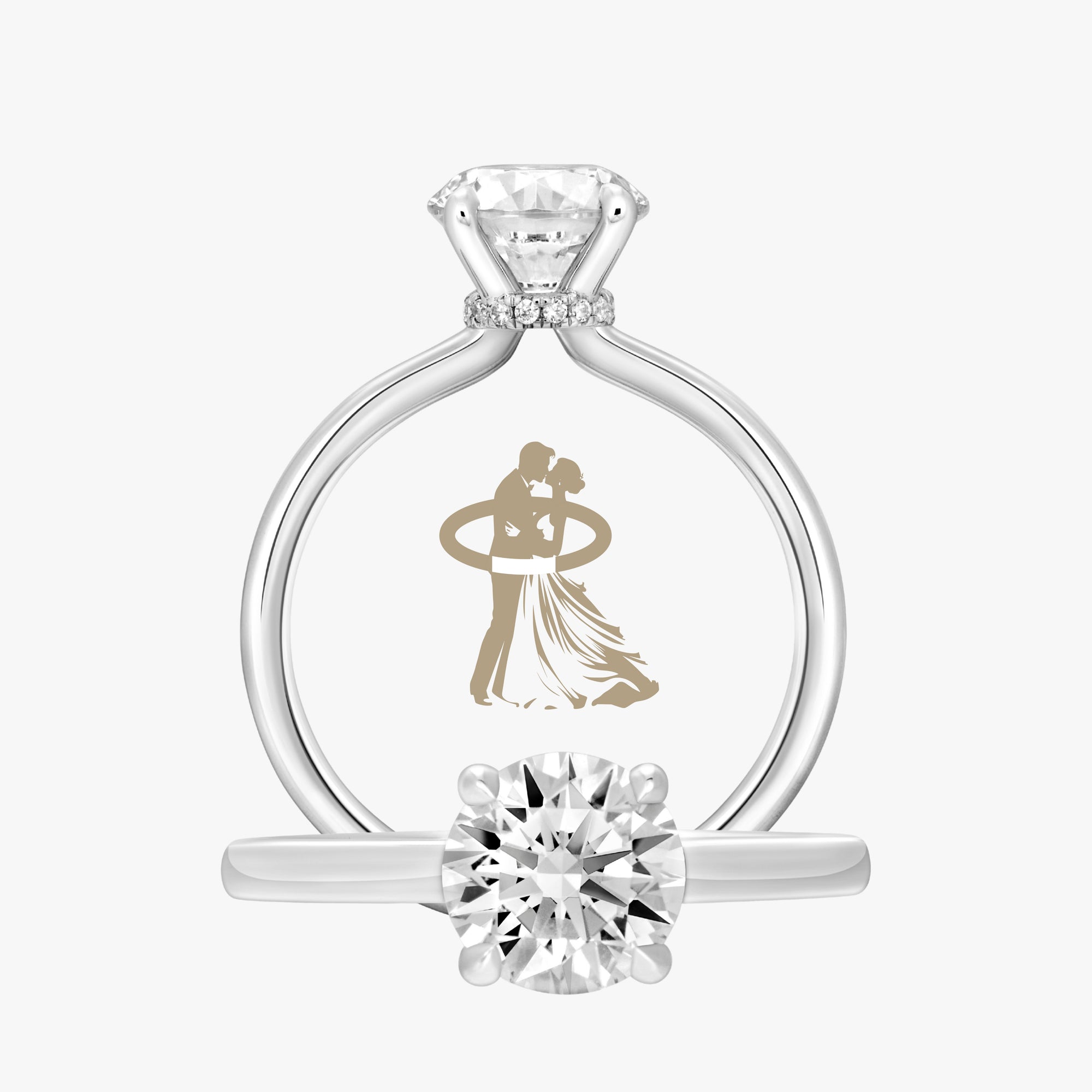 Unity Ring With Straight Band