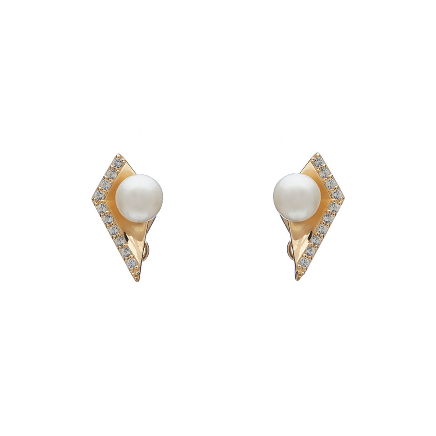 Icon Studs (9K Gold) - Carrie K. 