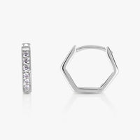 Baby Hexa Hoop (14K Gold) - Carrie K.