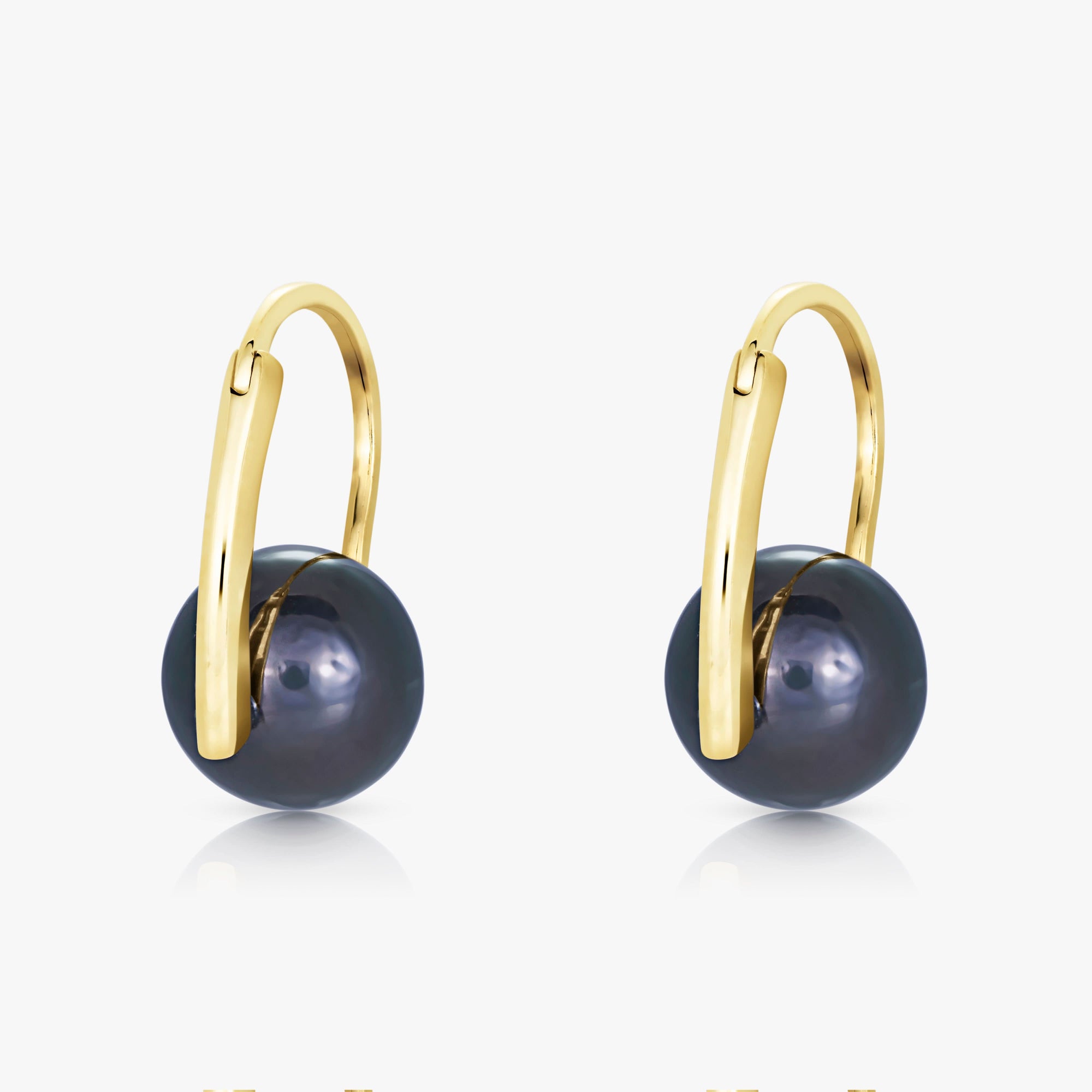 Tahitian Pearl Nuovo Earrings - Carrie K. 