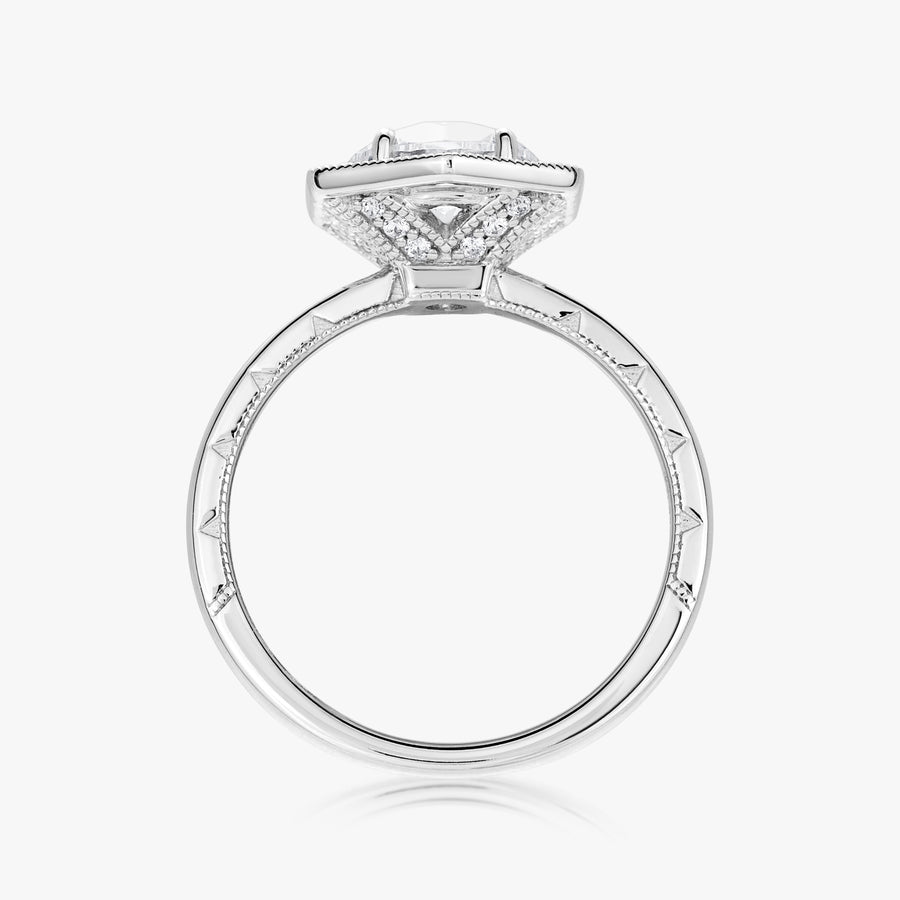 Sun Hexa Halo Ring - Carrie K. 
