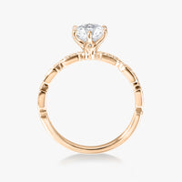 Nova Birthstone Art Deco Helix Ring