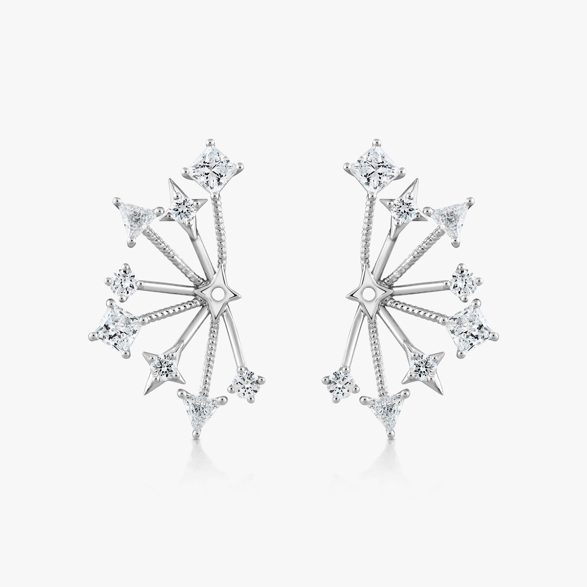 Starburst Diamond Ear Jacket