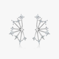 Starburst Diamond Ear Jacket