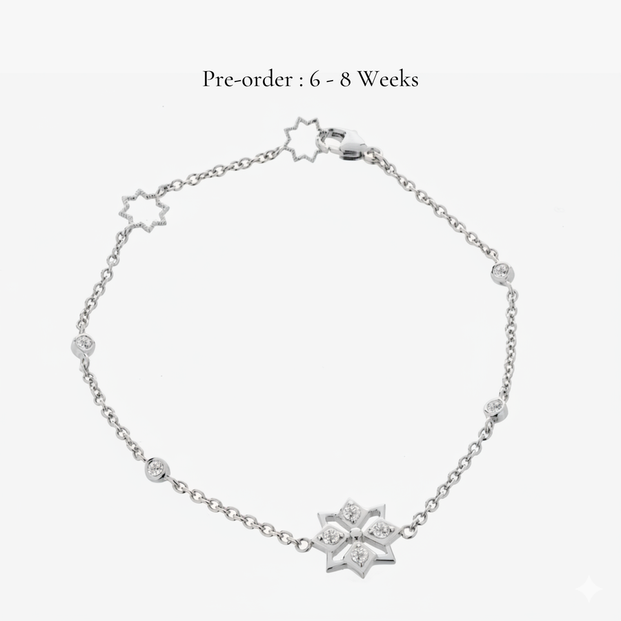 Star Mini Center Bracelet (14K Gold) - Carrie K.