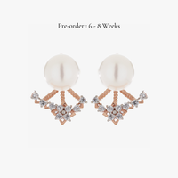 Star Mini Long Ear Jacket (14K Gold)