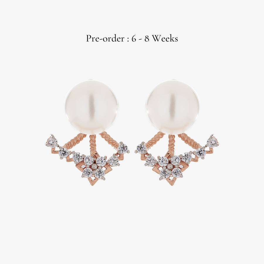 Star Mini Long Ear Jacket (14K Gold) - Carrie K. 