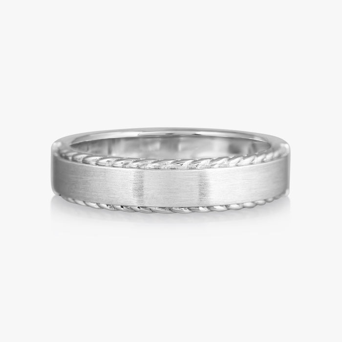 Intertwined Flat Band - 5.0mm - Carrie K.