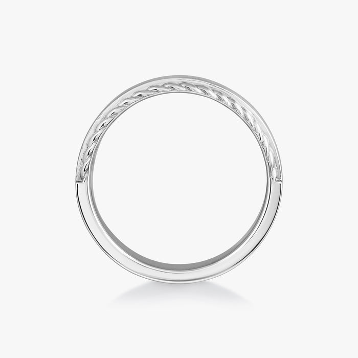 Intertwined Flat Band - 3.5mm - Carrie K.