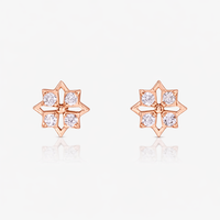 Star Mini Studs (9K Gold)